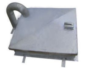 CAPOT REGARD POUR REGARD DE VISITE ARTICULE DIMENSION 750X750 EN AG